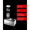Unold 48845 Eismaschine Kompressor-Eismaschine 2 L 180 W Schwarz, Edelstahl