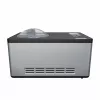 Unold 48845 Eismaschine Kompressor-Eismaschine 2 L 180 W Schwarz, Edelstahl