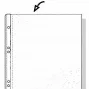 Rexel A6 PP-TASCHE 80 MIKRON OBEN OFFEN GEPRÄGT, A6, Transparent, 125 mm, 20 mm, 150 mm, 109 g