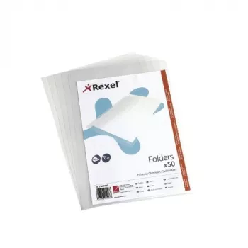 Rexel Crystal L Folder A4 klar (50), 210 x 297 mm (A4), Transparent, Polypropylen (PP), 221 mm, 312 mm, 15 mm