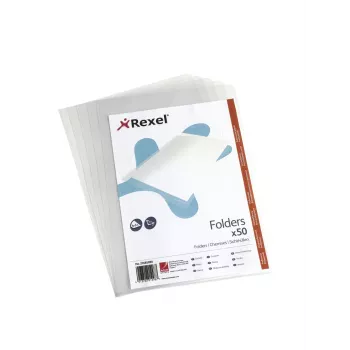 Rexel Crystal L Folder A4 klar (50), 210 x 297 mm (A4), Transparent, Polypropylen (PP), 221 mm, 312 mm, 15 mm