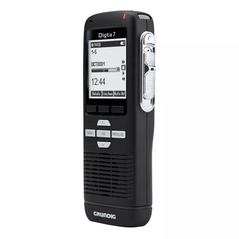 Grundig Digta 7 Stand-Alone-Kit Interner Speicher & Flash-Speicherkarte Schwarz