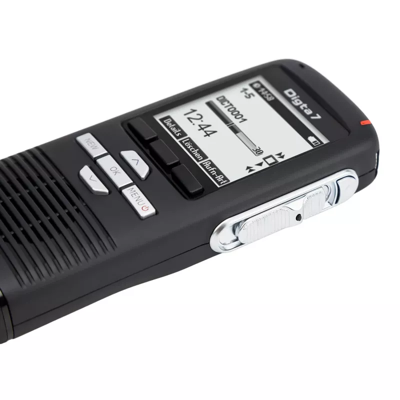 Grundig Digta 7 Stand-Alone-Kit Interner Speicher & Flash-Speicherkarte Schwarz