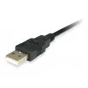 Equip USB-zu-Parallel-Adapterkabel, Schwarz, USB A, Centronics 36, 60 g, 1 Stück, 175 mm