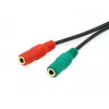 Equip 147943 Audiokabel 1,5 m 2 x 3,5 mm 3,5 mm Schwarz