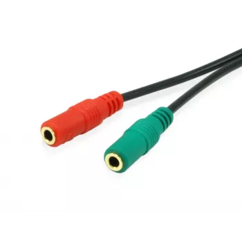 Equip 147943 Audiokabel 1,5 m 2 x 3,5 mm 3,5 mm Schwarz