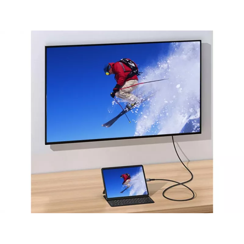Equip USB-C zu DisplayPort Premiumkabel, M/M, 2,0 m, 8K/60Hz