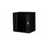 Equip Pro Mount 19-Zoll-Schrank, 12U, 600X450MM, RAL9005 Schwarz