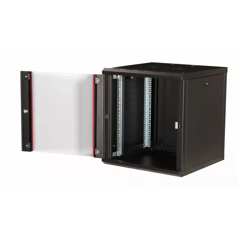 Wandmontierter Rack Equip Pro Mount 19 inch Schrank 12U 600X600MM Schwarz