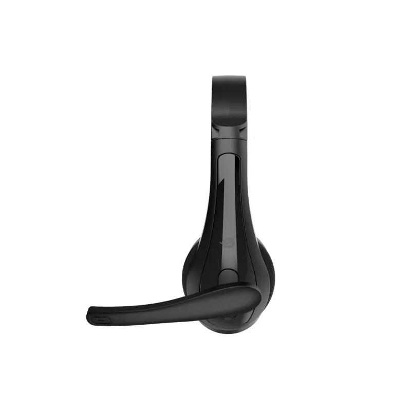 Kabelgebundenes Headset CONCEPTRONIC POLONA06B3T, Stereo 3,5 mm, Mikrofon mit Rauschunterdrückung, supraaural, 20–20000 Hz, 1,8 m Kabel, schwarz