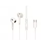 Kabelgebundenes In-Ear-Headset CONCEPTRONIC BRENDAN02W USB-C, In-Ear, 20–20000 Hz, 1,2 m Kabel, weiß