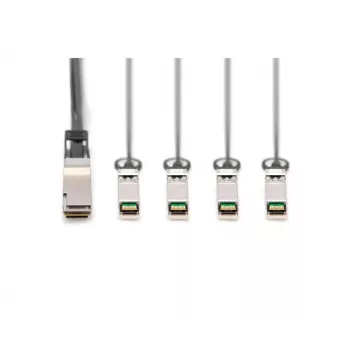 Digitus 40G QSFP+ to 4XSFP+ Direct Attach Kabel 2m