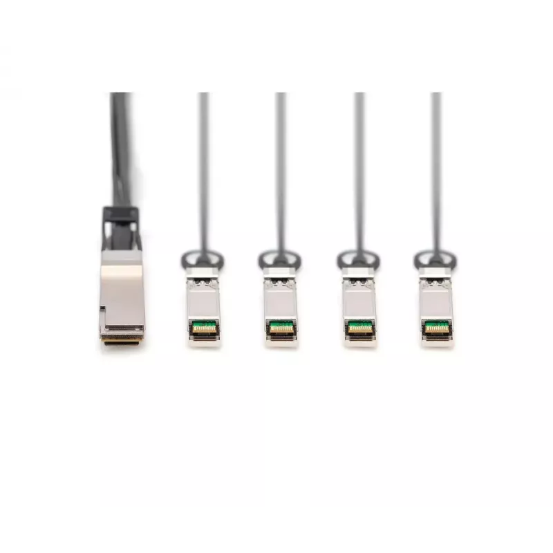 Digitus 40G QSFP+ to 4XSFP+ Direct Attach Kabel 2m