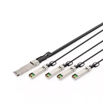 Digitus 40G QSFP+ to 4XSFP+ Direct Attach Kabel 2m