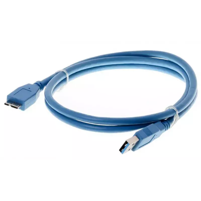 USB-Kabel Helos 014688 USB 3.2 Gen 1 1m Blau