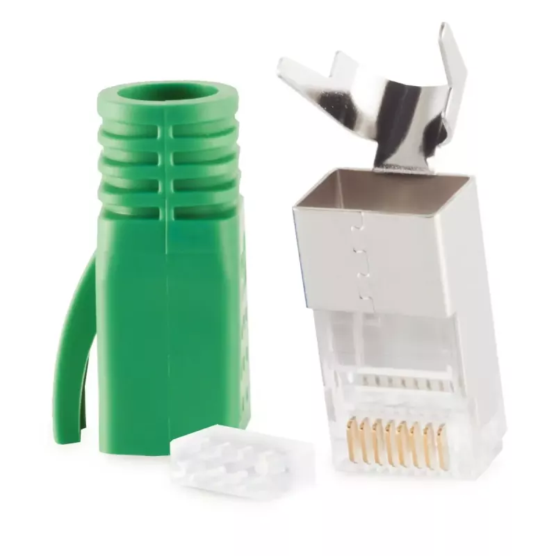 Drahtsteckverbinder RJ-45 ShiverPeaks 72067-G Grün