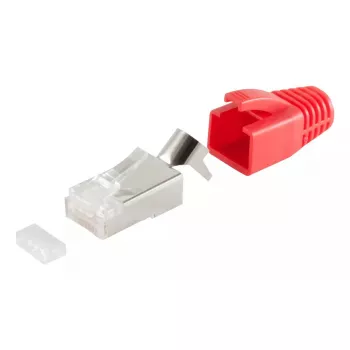 Kabelverbinder RJ-45 ShiverPeaks 72067-R Rot
