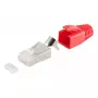 Kabelverbinder RJ-45 ShiverPeaks 72067-R Rot