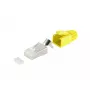 Kabelstecker RJ-45 ShiverPeaks 72067-Y Gelb