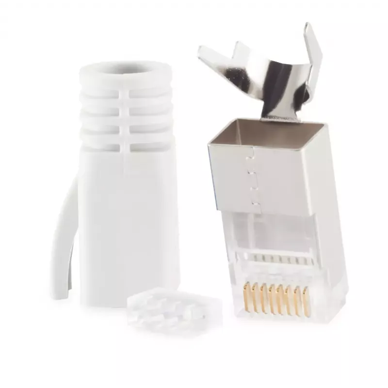 Drahtverbinder RJ-45 ShiverPeaks 72067-W Weiß