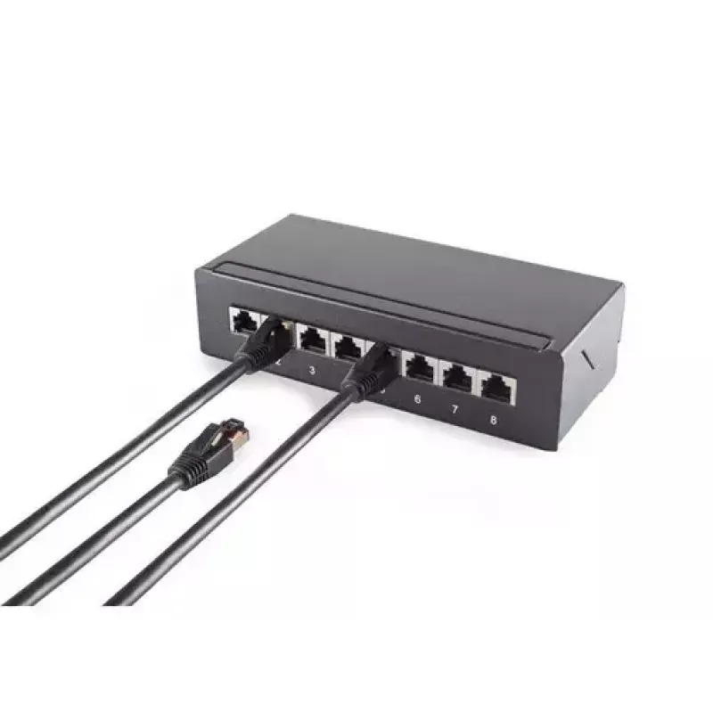 Netzwerkkabel S/CONN 08-41015 Schwarz 0,5 m Cat8.1 F/FTP