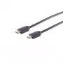 HDMI-Kabel S/CONN 10-40045 3 m HDMI Typ A Stecker-Stecker 48 Gbit/s