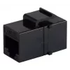 Keystone-Modul ShiverPeaks S/CONN 08-10005 Flach Schwarz RJ-45