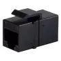 Keystone-Modul ShiverPeaks S/CONN 08-10005 Flach Schwarz RJ-45