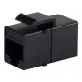 Keystone-Modul ShiverPeaks S/CONN 08-10006 flach Schwarz RJ-45