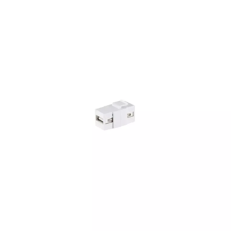 Keystone-Modul ShiverPeaks S/CONN 08-10043 Flach Weiß USB A