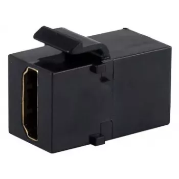 Keystone-Modul ShiverPeaks S/CONN 08-10050 HDMI Flach Schwarz