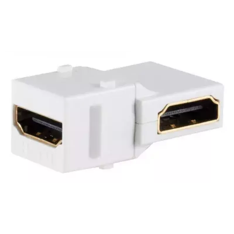 Keystone-Modul ShiverPeaks S/CONN 08-10051 abgewinkelt Weiß HDMI
