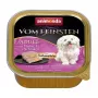 Nassfutter für Hunde animonda Vom Feinsten Gourmet Core — Huhn, Ei & Schinken, 150 g Schale, getreidefrei, für ausgewachsene kleine Rassen (5–10 kg)