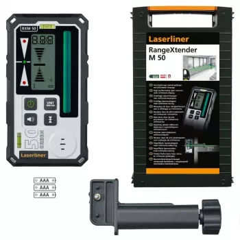 Laser-Entfernungsmesser Laserliner RangeXtender M50 Schwarz 50m Reichweite