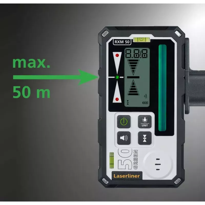 Laser-Entfernungsmesser Laserliner RangeXtender M50 Schwarz 50m Reichweite