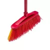 Outdoor-Besen VILEDA Modell 128763, harte Borsten, Technopolymer, rot