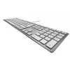 CHERRY KC 6000 schlank FOR MAC Kabelgebundene Tastatur, Silber/Weiß, USB (QWERTY – UK)