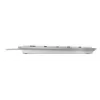 CHERRY KC 6000 schlank FOR MAC Kabelgebundene Tastatur, Silber/Weiß, USB (QWERTY – UK)