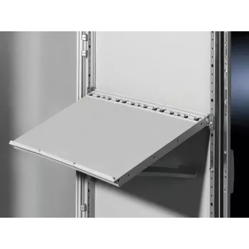 Gehäuse-Montagezubehör Rittal PS 4120.000, grau Polypropylen/Zink, 207×24×365 mm
