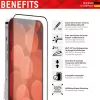 Displex Full Cover Bildschirmschutzglas Apple iPhone 13 mini Gehärtetes Glas