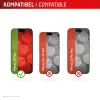Displex Displayschutzfolie + Hülle für Apple iPhone 16 Plus, Eco-Montagerahmen, kratzfest