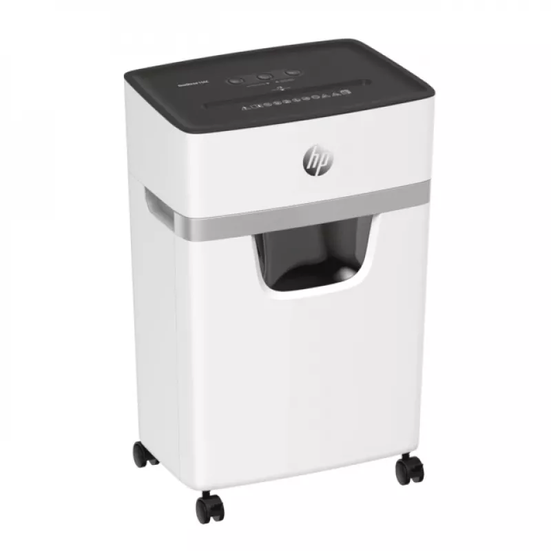 HP OneShred 15CC Aktenvernichter Partikelschnitt 65 dB 22 cm Weiß