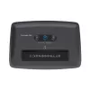 HP Pro Shredder 10MC Aktenvernichter Mikroschnitt-Schreddern 55 dB 22 cm Weiß