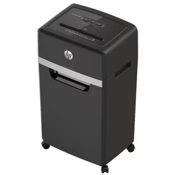 HP Pro Shredder 16MC Aktenvernichter Mikroschnitt 55 dB 22 cm Schwarz