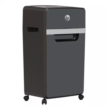 HP Pro Shredder 16MC Aktenvernichter Mikroschnitt 55 dB 22 cm Schwarz