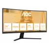 AOC B3 CU34B3E Computer-Monitor 86,4 cm (34 Zoll) 3440 x 1440 Pixel Wide Quad HD LED Schwarz