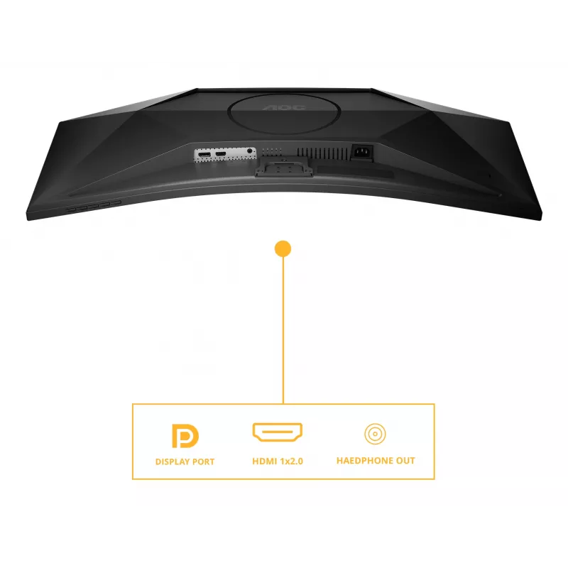 AOC B3 CU34B3E Computer-Monitor 86,4 cm (34 Zoll) 3440 x 1440 Pixel Wide Quad HD LED Schwarz