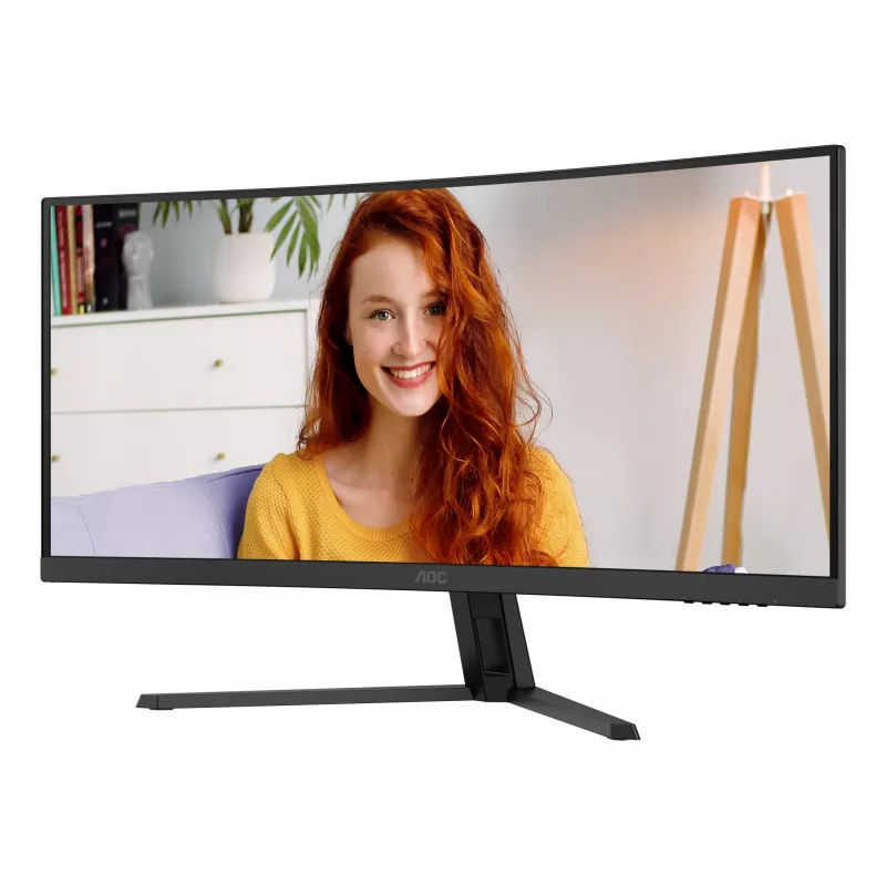 AOC B3 CU34B3E Computer-Monitor 86,4 cm (34 Zoll) 3440 x 1440 Pixel Wide Quad HD LED Schwarz