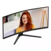 AOC B3 CU34B3E Computer-Monitor 86,4 cm (34 Zoll) 3440 x 1440 Pixel Wide Quad HD LED Schwarz
