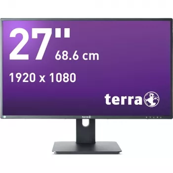 TERRA LCD/LED 2756W PV V4 schwarz GREENLINE PLUS Computermonitor 68,6 cm (27 Zoll) 1920 x 1080 Pixel Full HD Schwarz